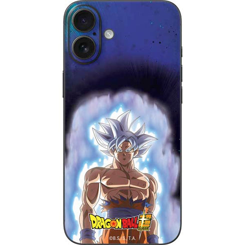 Dragon Ball Super Goku Ultra Instinct iPhone 16 Plus Skin